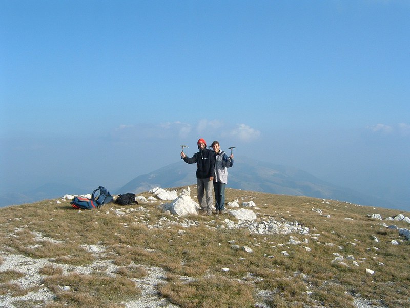Cima del Monte Giano - Monte Giano peak