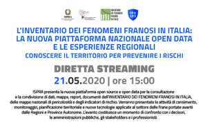 L’Inventario dei Fenomeni Franosi in Italia: la nuova piattaforma nazionale open data e le esperienze regionali