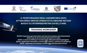 Il monitoraggio degli hazard geologici attraverso servizi operativi di ground motion basati su interferometria satellitare