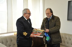 Visita istituzionale del Presidente e del Direttore Generale al Comando Generale delle Capitanerie di Porto