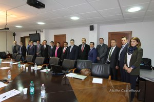 Direttiva europea INSPIRE: in visita la delegazione del Ministero dell'Ambiente della Repubblica di Turchia