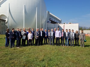 Visita di una delegazione della stampa francese sul decommissioning in Italia
