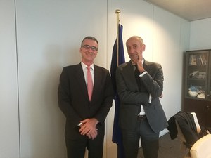 ISPRA incontra a Bruxelles il DG per la Ricerca e l'Innovazione della Commissione Europea e il Direttore del Joint Research Centre