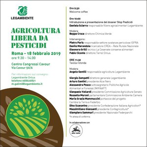Agricoltura libera da pesticidi 