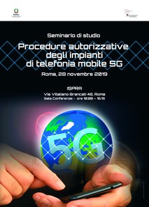 Seminario studio: Procedure autorizzative degli impianti di telefonia mobile 5G