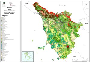 Pubblicazione Carta della Natura Regione Toscana