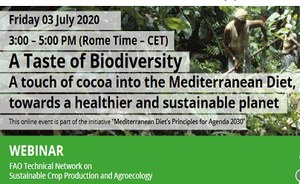 A Taste of Biodiversity – A touch of cocoa into the Mediterranean Diet, towards a healthier and sustainable planet