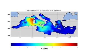 Forte mareggiata nel Mar di Sardegna, Mar Tirreno e Adriatico settentrionale prevista tra il 25 e il 28 settembre