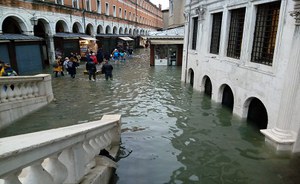 Prevista acqua alta a Venezia da domani mattina fino a sabato