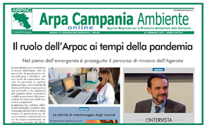 Magazine "Arpa Campania Ambiente", intervista al presidente Stefano Laporta