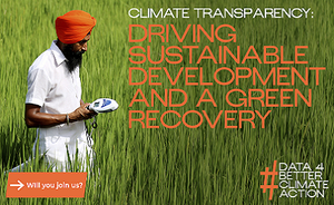 #Data4BetterClimateAction: rispettare gli impegni sul clima  grazie ad una maggior trasparenza