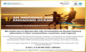 ISPRA presenta “I colori del Mediterraneo” ad evento del Decennio per l’Oceano