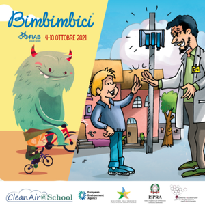 CleanAir@School e BIMBIMBICI insieme per migliorare la qualità dell’aria il 10 ottobre in molti comuni italiani