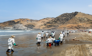 Supporto tecnico di ISPRA per l'UNEP/OCHA: Inquinamento marino causato da sversamento di petrolio sulla costa peruviana a nord di Lima (Perù)