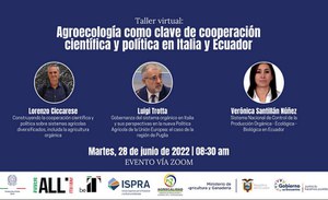 Workshop Italia-Ecuador su agroecologia per promuovere la collaborazione tra politiche e scienza