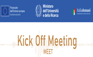 Kick-off Meeting del progetto PNRR "Monitoring Earth's Evolution and Tectonics - MEET"
