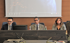Il Sottosegretario di Stato al Ministero dell'ambiente e della sicurezza energetica Claudio Barbaro incontra il Presidente Laporta e il DG Siclari