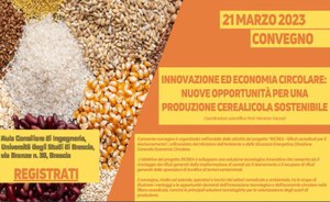 Innovazione ed economia circolare: nuove opportunità per una produzione cerealicola sostenibile