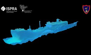 Relitto della nave Elpis sul fondale dell'Area Marina Protetta delle Isole Egadi: al via la missione per la mappatura 3D