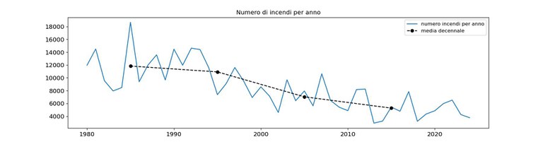 Figura 2: Serie storica nazionale del Comando Carabinieri per la Tutela Forestale dal 1980 al 2024 relativa alle superfici bruciate in ettari cufaa_nf_2024.jpg