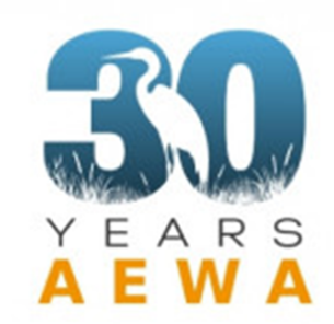 logo 30 anni di AEWA