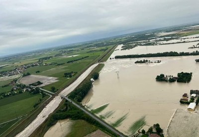 Alluvione in Emilia Romagna, la sede ISPRA di Ozzano fa la conta dei danni
