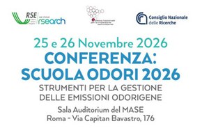 Conferenza “Scuola Odori 2026”: Strumenti per la gestione delle emissioni odorigene