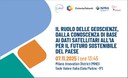 Il ruolo delle Geoscienze: dalla conoscenza di base ai dati satellitari all’IA per il futuro sostenibile del Paese Il ruolo delle Geoscienze: dalla conoscenza di base ai dati satellitari all’IA per il futuro sostenibile del Paese