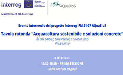 Tavola rotonda “Acquacoltura sostenibile e soluzioni concrete”