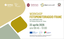 Workshop "Fotomonitoraggio delle frane"
