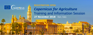 Agricoltura, Infosession nazionale Copernicus a Bari