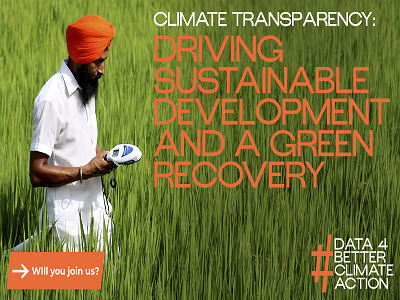 #Data4BetterClimateAction: rispettare gli impegni sul clima  grazie ad una maggior trasparenza