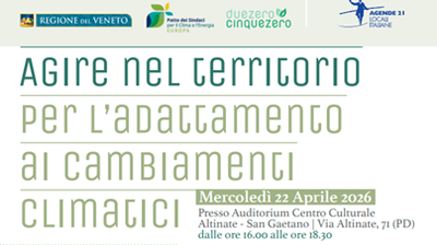 Agire nel territorio per l’adattamento ai cambiamenti climatici