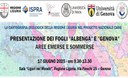 Carta Geologica d’Italia: presentazione Fogli 245 “Albenga” e 213 “Genova” - Aree emerse e sommerse