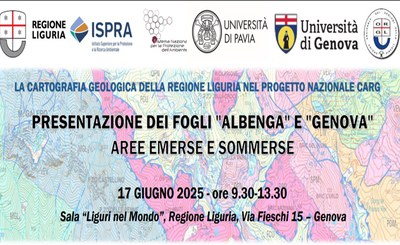 Carta Geologica d’Italia: presentazione Fogli 245 “Albenga” e 213 “Genova” - Aree emerse e sommerse