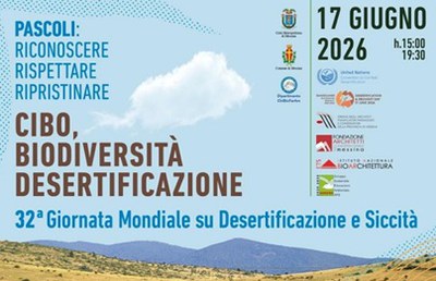 Cibo, Biodiversità e Desertificazione