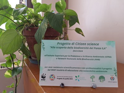 ISPRA e NNB premiati per il contributo al progetto di Citizen Science WWF Lombardia