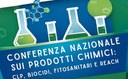 Conferenza Nazionale sui Prodotti Chimici: CLP, REACH, Biocidi e Fitosanitari – ISPRA presente all’evento