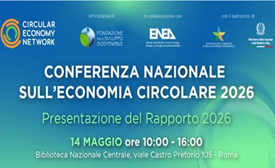 Conferenza Nazionale sull’Economia Circolare 2026