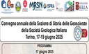 Convegno annuale della Sezione di Storia delle geoscienze della Società Geologica Italiana
