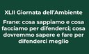 Frane: cosa sappiamo e cosa facciamo per difenderci; cosa dovremmo sapere e fare per difenderci meglio