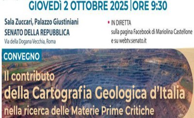 Il contributo della Cartografia Geologica d’Italia nella ricerca delle Materie Prime Critiche