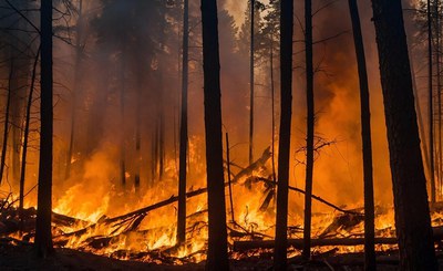 Incendi boschivi, dove il fuoco cancella il verde