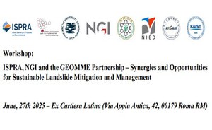 ISPRA, NGI and the GEOMME Partnership – Synergies and Opportunities for Sustainable Landslide Mitigation and Management