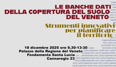 Le banche dati della copertura del suolo del Veneto