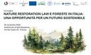 Nature restoration law e foreste: una opportunità per un futuro sostenibile