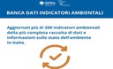 Nuovo aggiornamento della Banca dati indicatori  di ISPRA