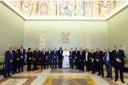 Papa Leone XIV ha incontrato il Ministro dell'Università e della Ricerca Anna Maria Bernini e i Presidenti degli Enti Pubblici di Ricerca