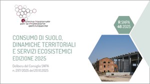 Rapporto SNPA  “Consumo di suolo, dinamiche territoriali e servizi ecosistemici”:  nota di precisazione ISPRA