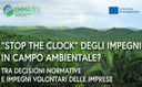 "Stop the clock” degli impegni in campo ambientale?